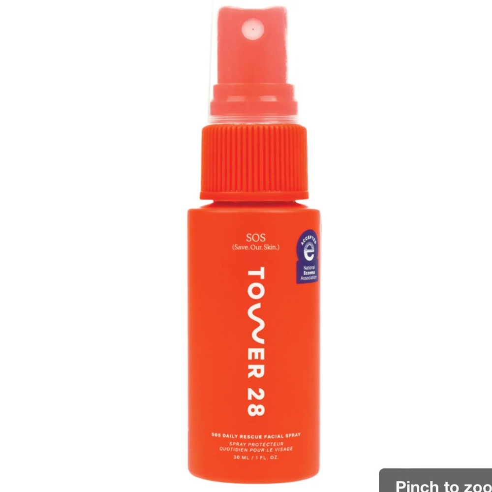 Tower 28 SOS Daily Rescue Facial Spray. Travel size. NWT. 1 oz/30ml